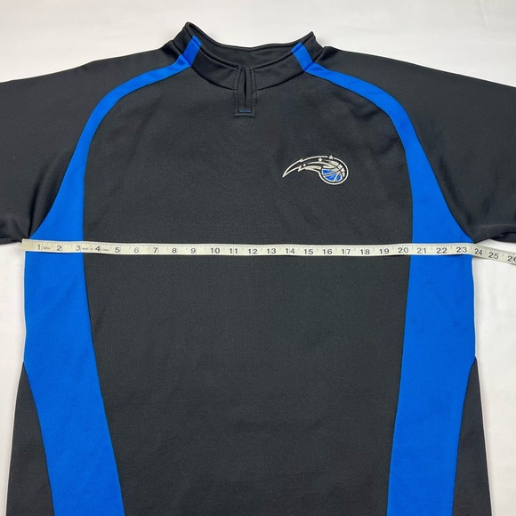 Vtg Adidas Orlando Magic Mens Shooting Warm Up Shirt Large Y2K Embroidered B8 - Picture 6 of 7